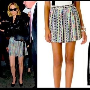 Parker Beaded and Embroidered Silk Skirt